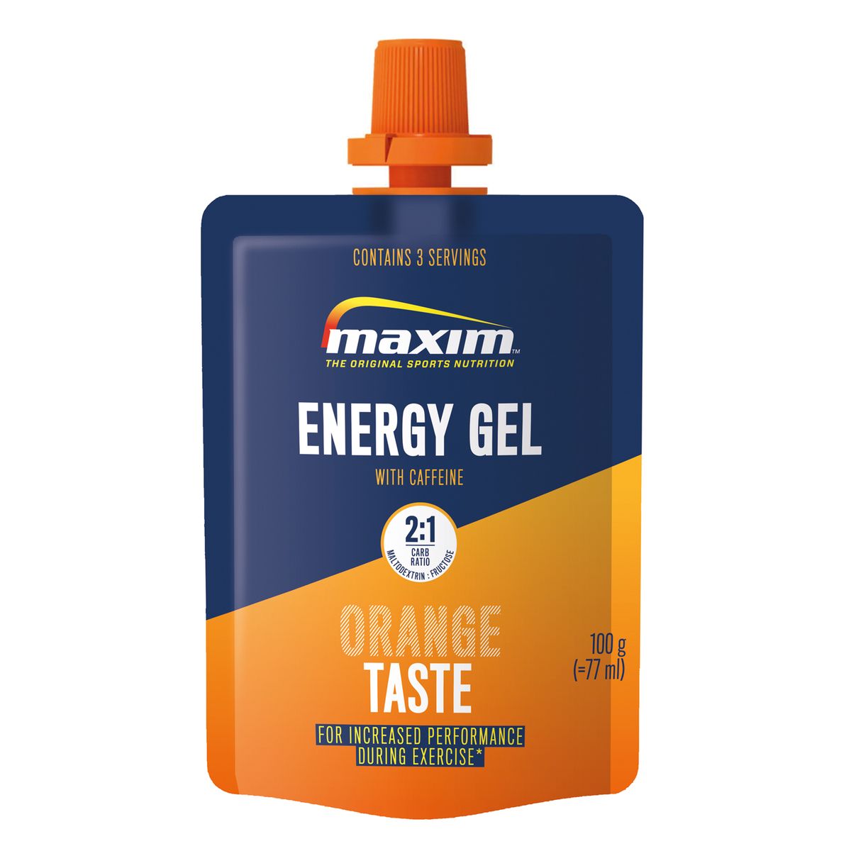 Maxim  Inst Energy Gel 100 G Orange