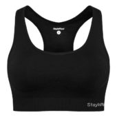 Stay In Place  Rib Seamless Sports Bra