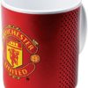 Manchester United  FC MUG 110OZ Red/White/Black