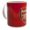 Arsenal  FC HALFTONE MUG  315Mml Blue/Red