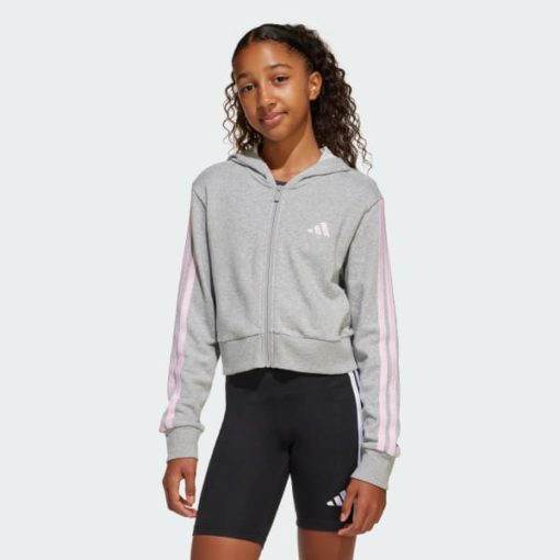 Adidas  Essentials Full-Zip Hoodie Kids