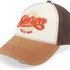 Stetson  Baseball Cap Vintage Distressed Beige Leaves Adjustable