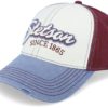 Stetson  Baseball Cap Vintage Distressed Red/Blue Adjustable