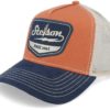 Stetson  Spark Plug Navy/Rust Orange Trucker