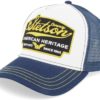 stetson  American Heritage White/Navy Trucker