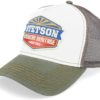 Stetson  Sun White/Olive Trucker