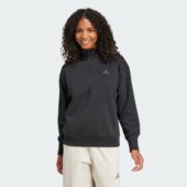 Adidas  ALL SZN Fleece Loose Quarter-Zip Sweatshirt