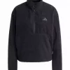 Adidas  City Tech High Pile Fleece Half-Zip Jacket