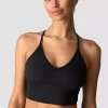 ICANIWILL  Nimble adjustable Strappy Bra Black