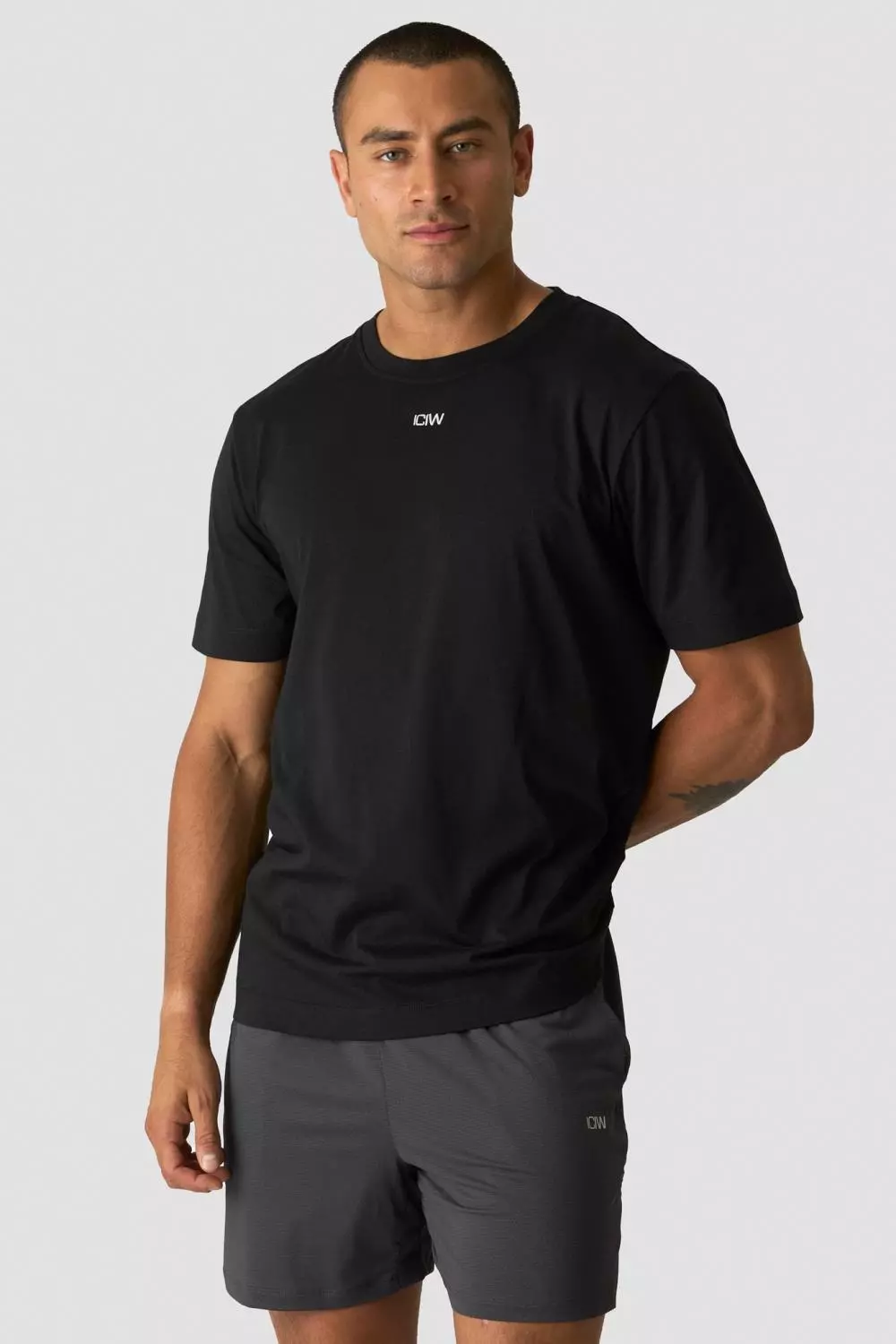 ICANIWILL  Everyday Cotton T-shirt Black Men