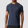 ICANIWILL  Workout Melange T-shirt Men Midnight Blue