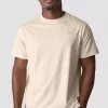 ICANIWILL  Everyday Cotton Relaxed T-shirt Men Cream