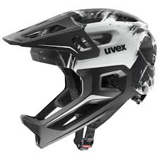 Uvex Hjelm React Jr Fullface Hvit/Sort