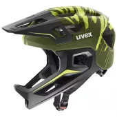 Uvex  Hjelm React Jr Fullface Dark Olive/Sort