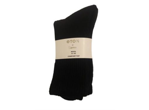 Eton 2pk wool comfort top sokker