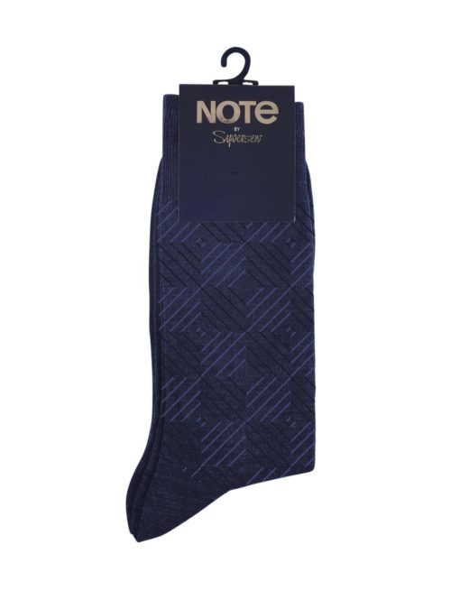 Note mønstret sokker