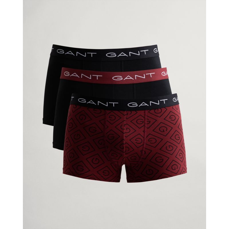 Gant ICON G TRUNK 3-PACK CABERNET RED
