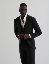 Bertoni stretch Ludvigsen Dressjakke - Jet Black