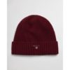 Gant WOOL LINED BEANIE CABERNET RED