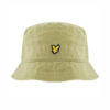 Lyle&Scott Cotton Twill Bucket Hat - Natural Green