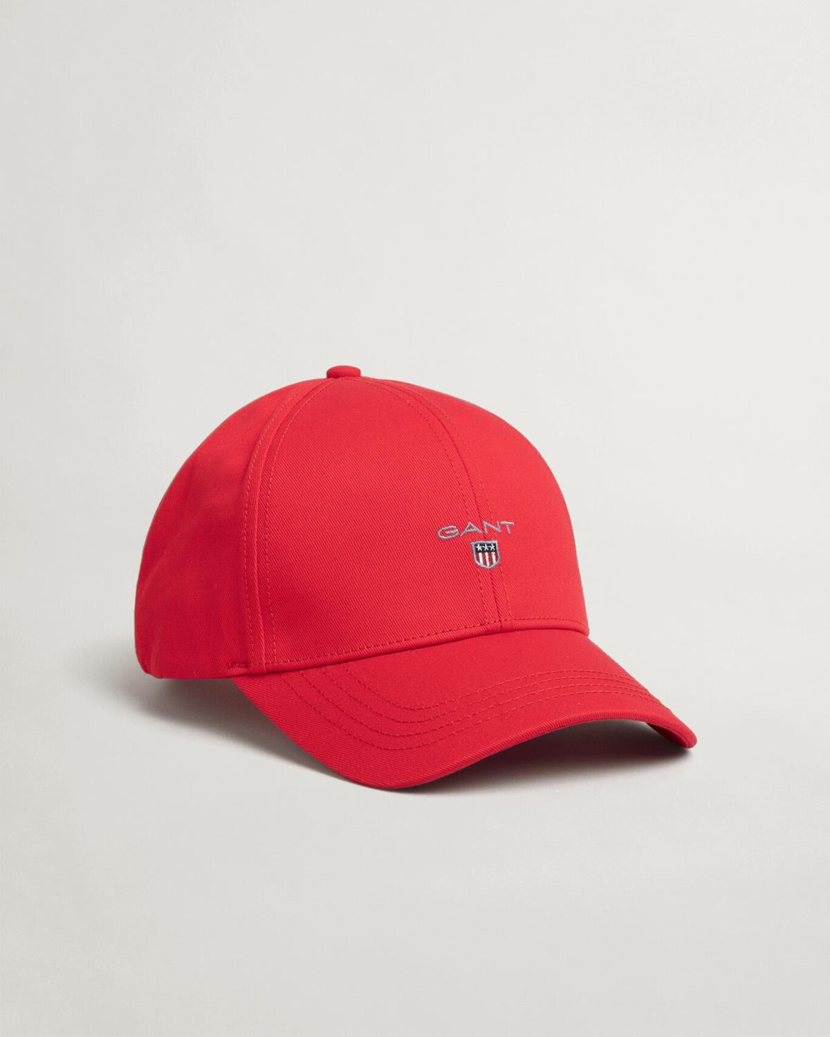 Gant HIGH COTTON TWILL CAP BRIGHT RED