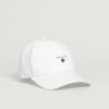 Gant HIGH COTTON TWILL CAP - WHITE