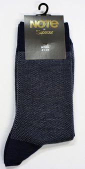 Eton Mønstret Sokker - DarkBlue/Grey