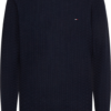 Tommy Hilfiger EXAGGERATED STRUCTURE CREW NECK - Desert Sky
