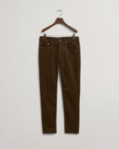 Gant D1. HAYES CORD JEANS - RICH BROWN