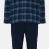 JBS Flannels Pyjamas i 100% Bomull - Blå