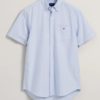 Gant Reg Oxford Shirt SS BD - Capri Blue