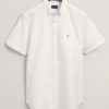 Gant Reg Oxford Shirt SS BD - White