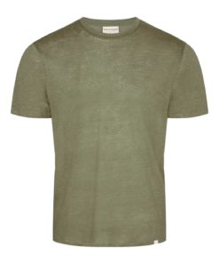 Bruun & Stengade Aruba Lin T-skjorte - Army