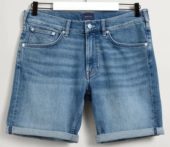 Gant ARLEY GANT JEANS SHORTS - MID BLUE WORN IN