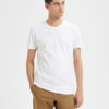 Selected SLHAEL O-Neck T-shirt - Bright White