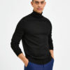 Selected Town Merino Coolmax Knit Roll - Black