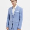 Selected Slim Oasis Linen Dressjakke - Light Blue