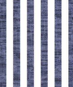 Desoto Kent 1/1 Skjorte - Blå/Hvit Stripete