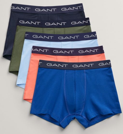 Gant TRUNK 5-PACK - COLLEGE BLUE