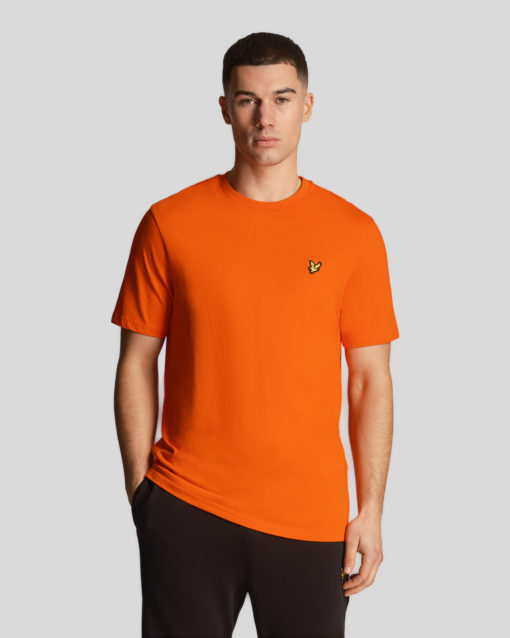 LYLE & SCOTT Plain T-shirt - Tangerine Tango