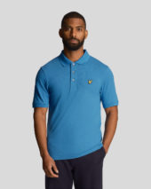 Lyle & Scott Plain Polo Shirt - Spring Blue