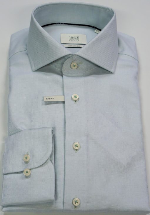 ETERNA Modern Fit Skjorte - Soft Mint