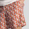 LYLE & SCOTT Floral Print Resort Swim Shorts - Tangerine