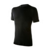 Janus Black Wool T-skjorte - Sort