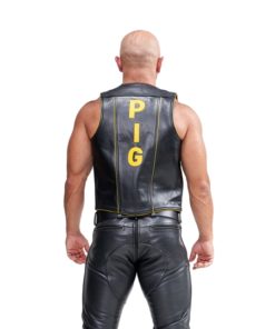 Mr.B Leather Musclevest Pig