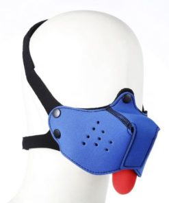Puppy Mouth Mask Blue