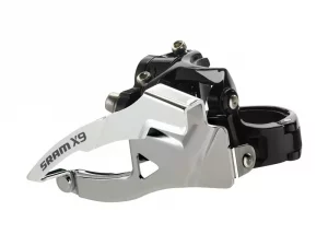 SRAM Front derailleur X9 High clamp  Ø38,2 mm 2x10 speed Top pull Black