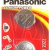 Batteri Panasonic 2025 2 stk