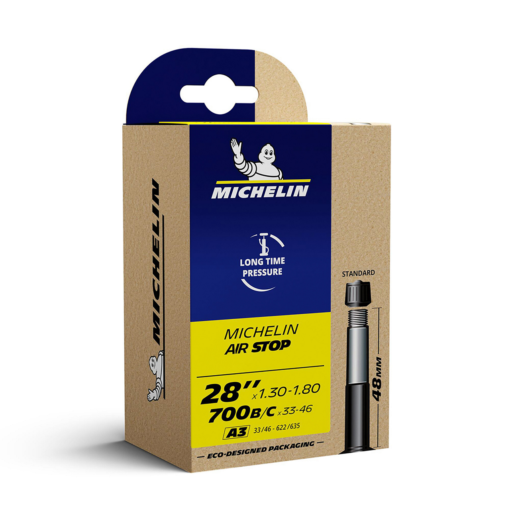 Slange Michelin  28" x 1.30 . 1.80 (33-46x622) Bilventil 48mm