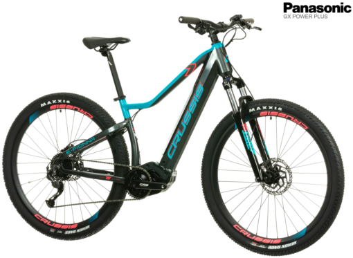 Crussis e-Fionna 7.9-XS 29"/17" Sort/Turkis MTB e-bike